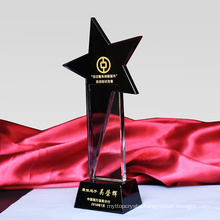 New Design Star Shape K9 Blank Crystal Glass Trophy Personality Custom Crystal Award Trophies